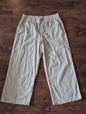 Toad&co Taj Hemp Striped Capris Women's L